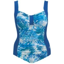 Ashley Support Tank - Regular & Long Torso - Seabreeze W/ Deep Sea