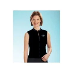 Bamboo Neoprene Vest - Women's - Black - Item: B1VW_EB