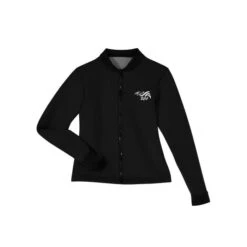 Bamboo Neoprene Straight-Cut Jacket - Women's - Black