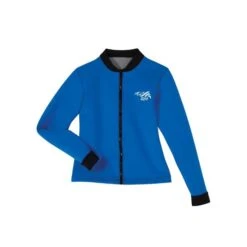Bamboo Neoprene Straight-Cut Jacket - Women's - True Blue
