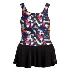 Support Tank W/ Skirt - Black W/ Verity