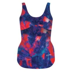 Scoop Back Tank W/ Modesty Panel - Nova