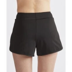 Flirty Shorts W/ Matching, Built-In Brief - Black W/ Black -H2owear Online Store h2o bsb1 bk a