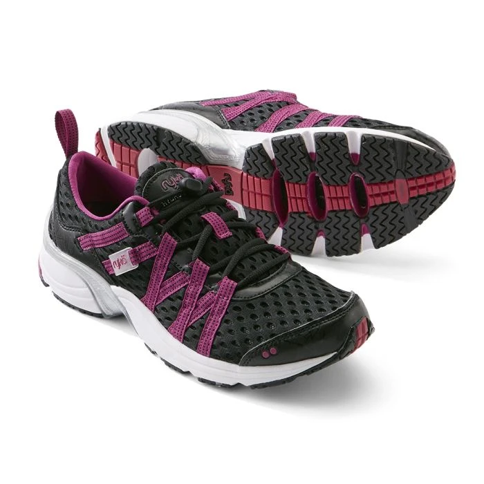 Ryka Hydro Sport - Black/Pink - Item: RKHL_WBPS - Discontinued - “Sizes 5, 5.5," 1 Ryka Hydro Sport - Black/Pink - Item: RKHL_WBPS - Discontinued - “Sizes 5, 5.5,"