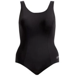 Scoop Back Support Tank W/Shelf Bra - Black