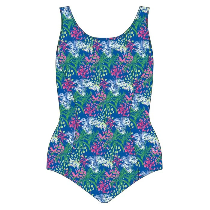 Scoop Back Support Tank -Long Torso- Oahu 1 Scoop Back Support Tank -Long Torso- Oahu