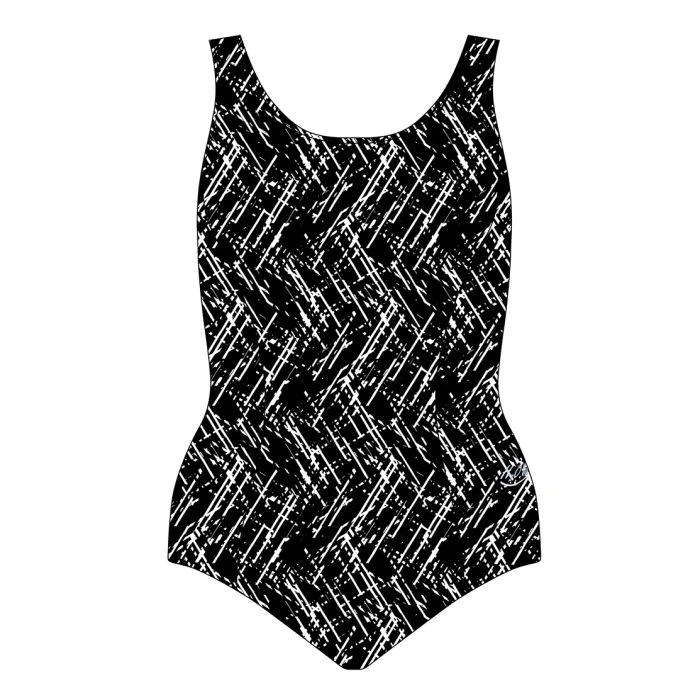 Scoop Back Support Tank-Regular Torso- Raven 1 Scoop Back Support Tank-Regular Torso- Raven