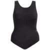 Athletic Back Support Tank - Regular Torso - Athletic Back - Black - Item: TNBR_BK