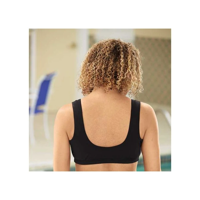 Support Workout Top - Scoop Back - Black - Item: WOTS_BK 2 Support Workout Top - Scoop Back - Black - Item: WOTS_BK - Image 2